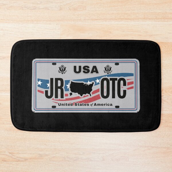 Item preview, JROTC USA License Plate‑Style Patriotic Military Cadet Design designed and sold by GFamilyC.