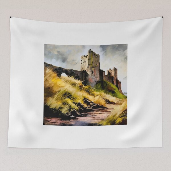 Item preview, Berwick castle designed and sold by Island Art Studios.