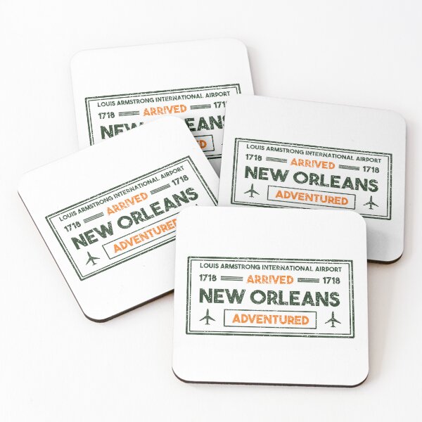 Item preview, New Orleans Louisiana Airport Arrival Adventured Graphic designed and sold by WeAdventured.