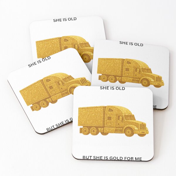 Item preview, She Old But She Gold - Classic Truck Pride designed and sold by LindsayAndre.