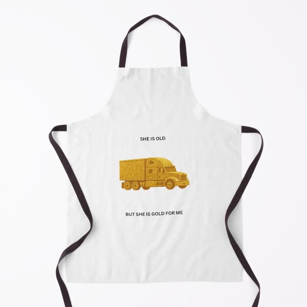 Item preview, She Old But She Gold - Classic Truck Pride designed and sold by LindsayAndre.
