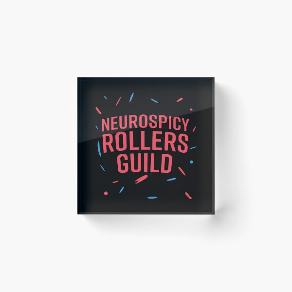 Item preview, Neurospicy Rollers Guild designed and sold by cozygamerstore.