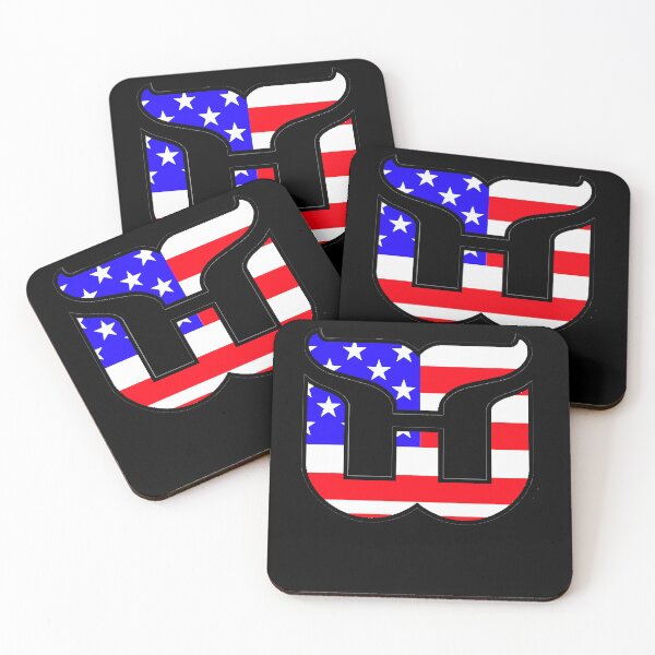 Item preview, Vintage Hartford Hockey - Retro Patriotic Whalers  designed and sold by Seasonaly.