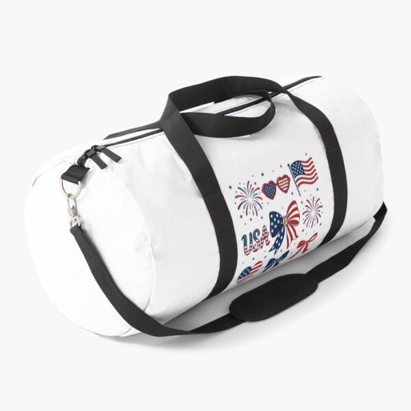 Item preview, USA Flag Fireworks Bows Patriotic 4th of July Coquette Girls designed and sold by clothesy7.