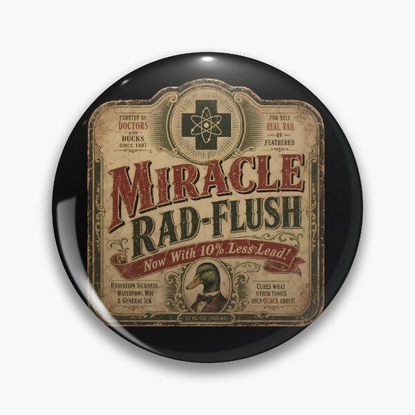 Item preview, Miracle Rad-Flush Bottle Label designed and sold by agearb.