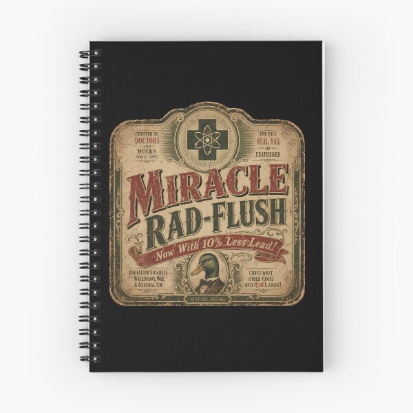 Item preview, Miracle Rad-Flush Bottle Label designed and sold by agearb.