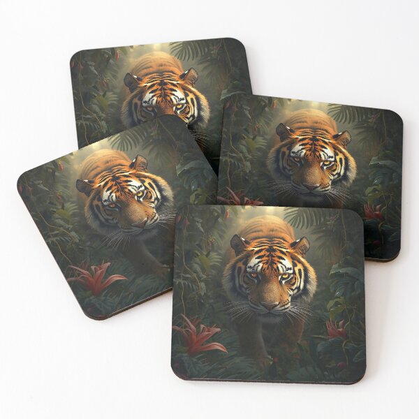 Item preview, Savage Tiger Jungle T-Shirt | Wild Power Streetwear Design designed and sold by Atharva-threads.