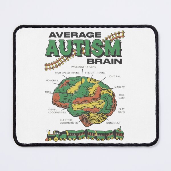 Item preview, Average Autism Brain designed and sold by Soceitiz.