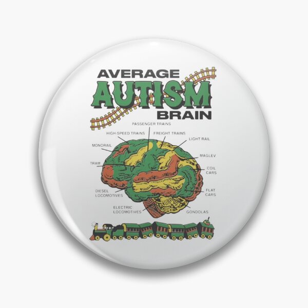 Item preview, Average Autism Brain designed and sold by Soceitiz.