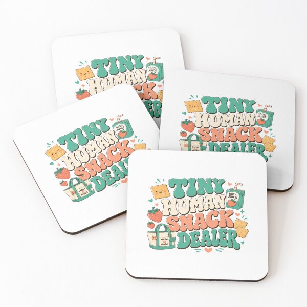 Item preview, Tiny Human Snack Dealer Cute Mom Life Design • Funny Parenting Quote • Cute Snacks & Pastel Aesthetic Art designed and sold by Bright Nest Studio.