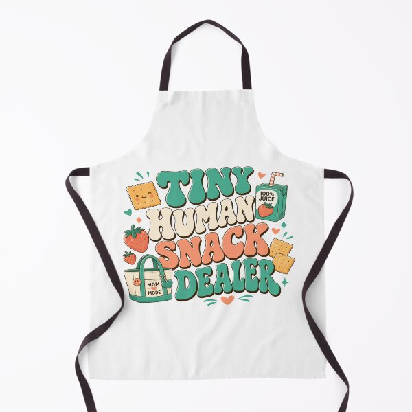 Item preview, Tiny Human Snack Dealer Cute Mom Life Design • Funny Parenting Quote • Cute Snacks & Pastel Aesthetic Art designed and sold by Bright Nest Studio.