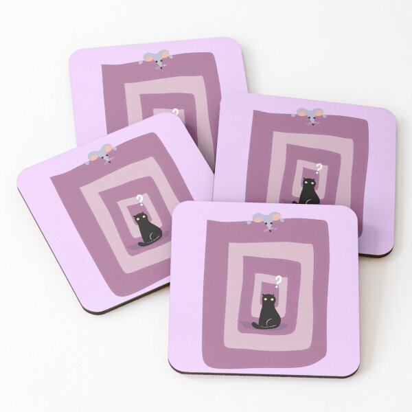 Item preview, Gato negro hipnótico designed and sold by IvysCreativityHouse.