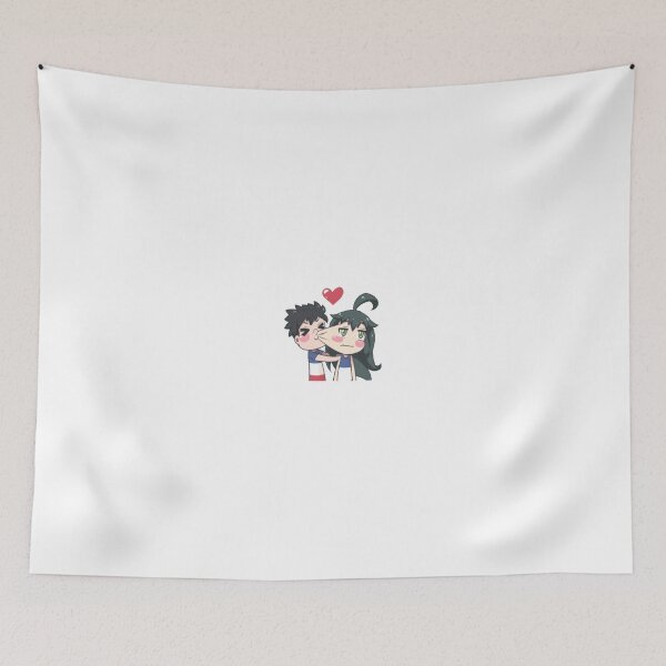 Item preview, Cute anime couple fight kiss designed and sold by Jagunu2.