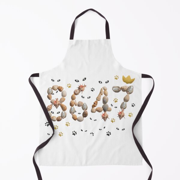Item preview, Cute Cat Beach Shell 8647 BOAT Typography Design designed and sold by Majnon8bp.