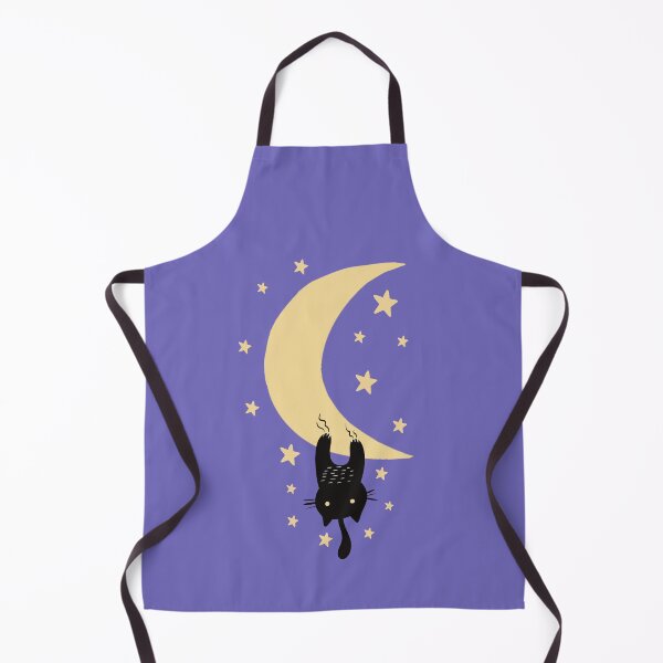 Artikelvorschau, Schwarze Katze auf dem Mond entworfen und verkauft von IvysCreativityHouse.