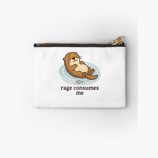 Item preview, Rage Consumes Me Floating Otter designed and sold by SiarheiYur.
