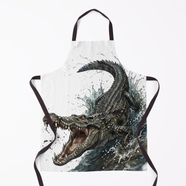Item preview, Nile Crocodile In Water - Reptile Animal designed and sold by RubisLeaf.