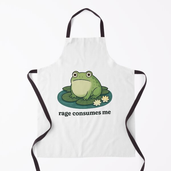 Item preview, Rage Consumes Me Pond Frog designed and sold by SiarheiYur.