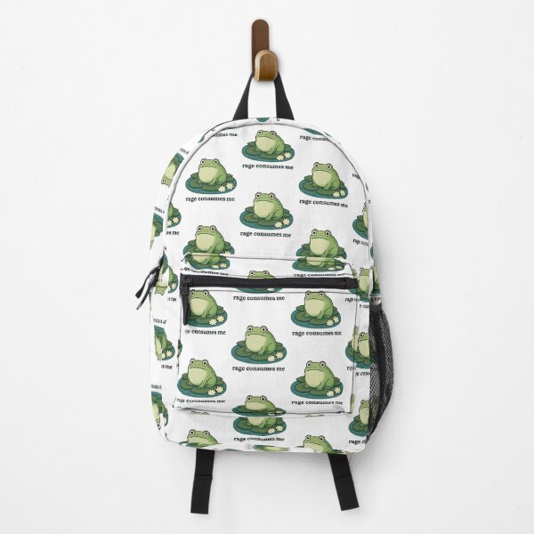 Item preview, Rage Consumes Me Pond Frog designed and sold by SiarheiYur.