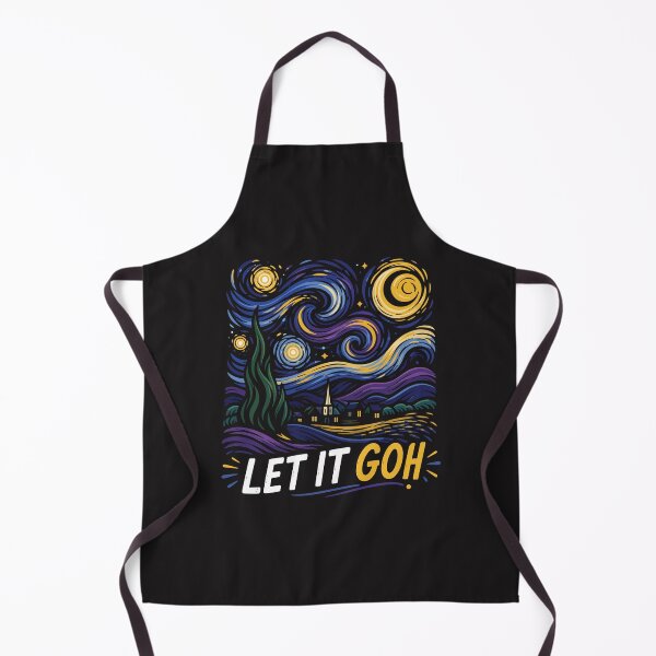 Item preview, Let It Glow Night Sky Swirl Art Funny Painter Style Design  Description: designed and sold by kiralynstration.