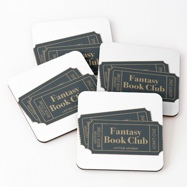 Item preview, Fantasy Book Club Ticket designed and sold by evereads.