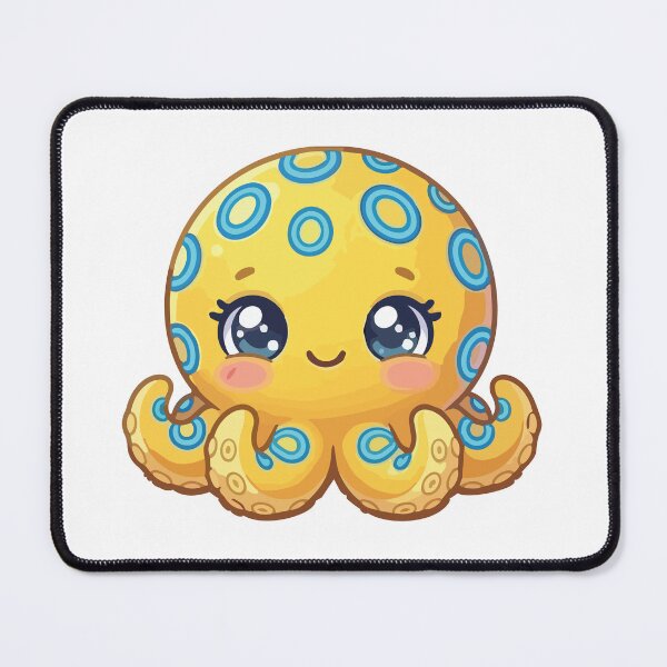 Item preview, The Forbidden Squishy Cute Blue Ringed Octopus designed and sold by Petzzz.