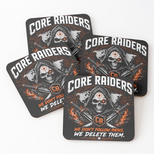 Artikelvorschau, CoreRaiders Skull Fire Logo Streetwear Design 2 entworfen und verkauft von CoreRaiders.