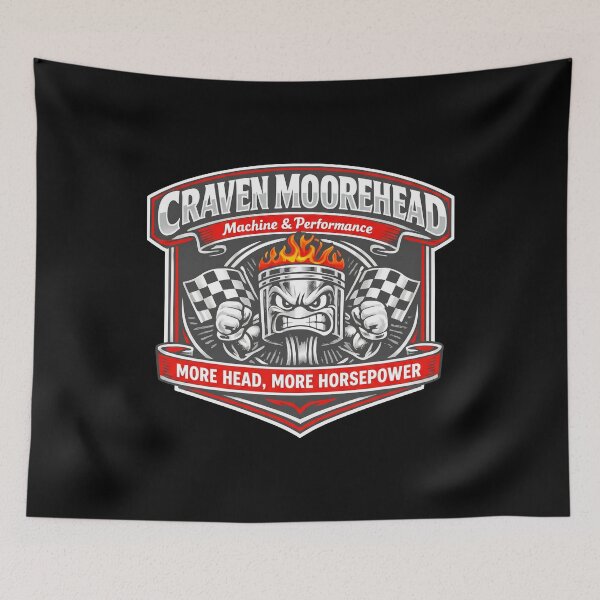 Item preview, Craven Moorehead Machine & Performance designed and sold by cozygamerstore.
