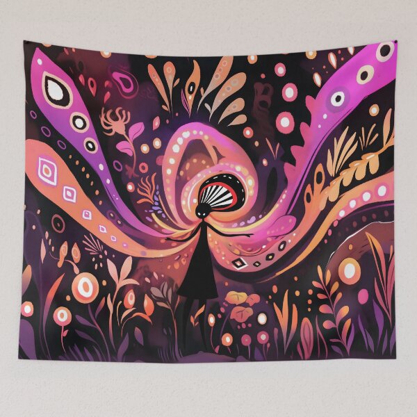 Item preview, Radiant Celestial Spirit Glowing Fantasy Art designed and sold by LuminousFoundry.