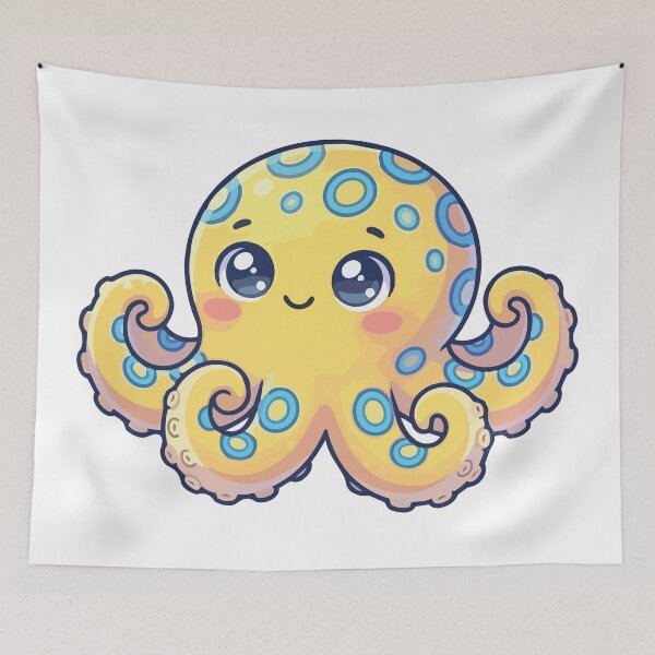 Item preview, If Not Friend Why Friend Shaped Blue Ringed Octopus designed and sold by Petzzz.