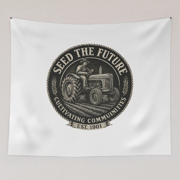 Item preview, Seed the Future Farming Badge designed and sold by SiarheiYur.