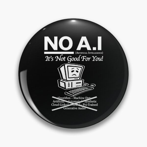 Item preview, No AI It's Not Good For You designed and sold by cozygamerstore.