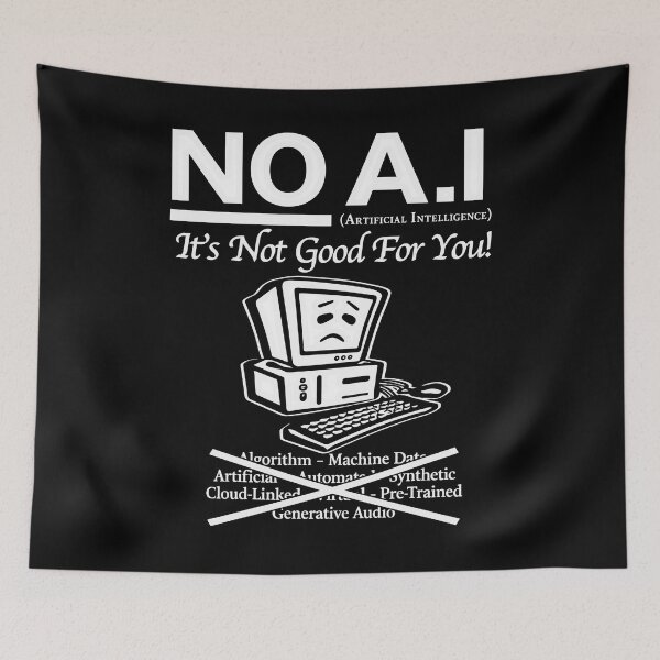 Item preview, No AI It's Not Good For You designed and sold by cozygamerstore.