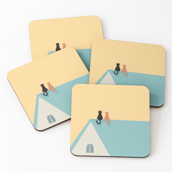 Item preview, Cats on the Roof designed and sold by IvysCreativityHouse.
