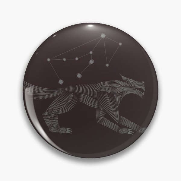 Item preview, Lupus Constellation Wolf Gray Minimalist Line Art designed and sold by JAMerArc.