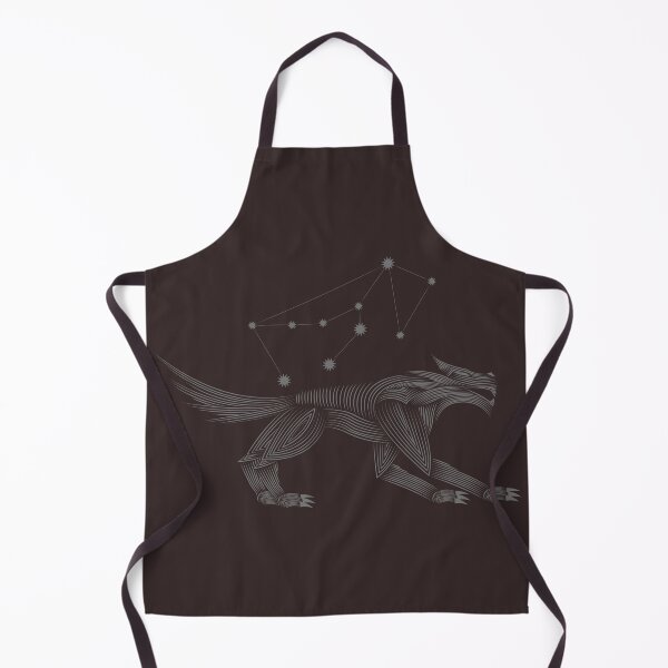 Item preview, Lupus Constellation Wolf Gray Minimalist Line Art designed and sold by JAMerArc.