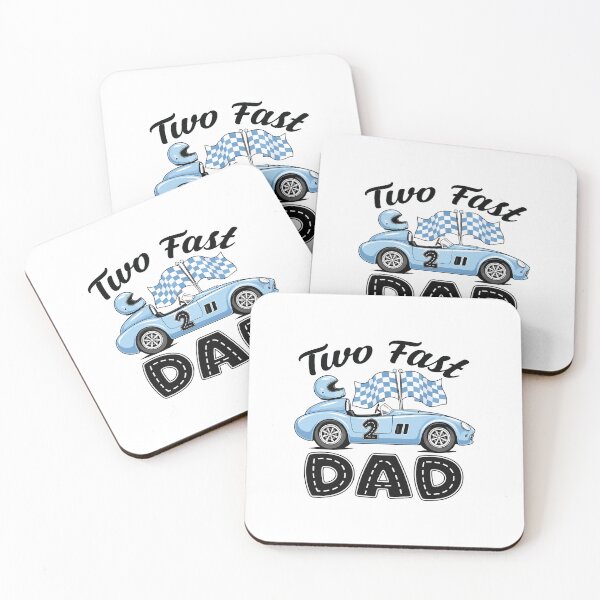 Item preview, Two Fast Dad Racing Birthday Party Funny Race Car Dad Design designed and sold by kiralynstration.