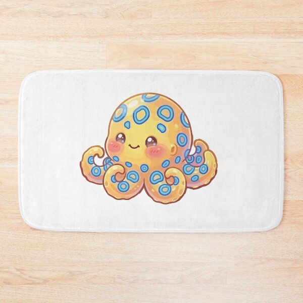 Item preview, Spicy Ocean Squishy Cute Deadly Blue Ringed Octopus designed and sold by Petzzz.