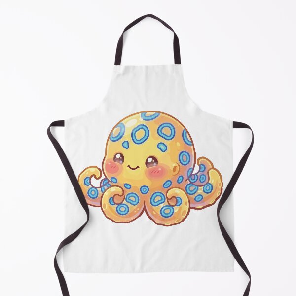 Item preview, Spicy Ocean Squishy Cute Deadly Blue Ringed Octopus designed and sold by Petzzz.