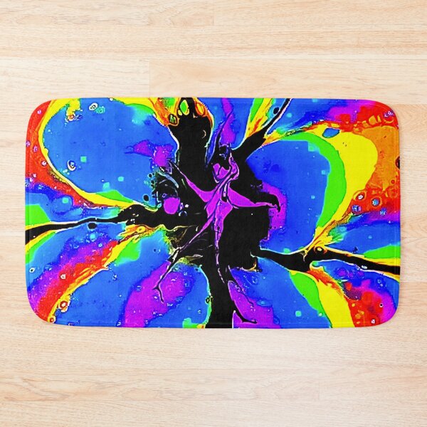 Item preview, Neon Bloom Original Acrylic Fluid Art by Phillip Tripp designed and sold by Cerafus.