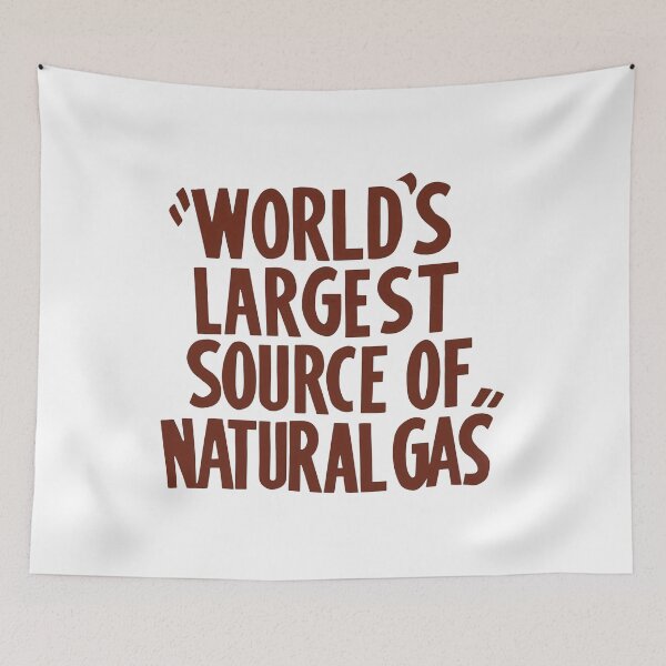 Item preview, World's Largest Source Of Natural Gas designed and sold by cozygamerstore.