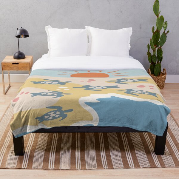 Item preview, Sea Turtles on a Sandy Beach designed and sold by IvysCreativityHouse.