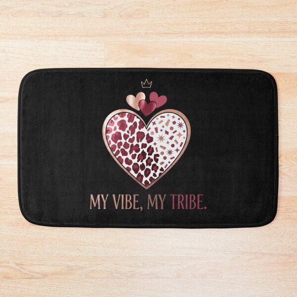 Item preview, Leopard Heart My Vibe My Tribe Women's Graphic Tee designed and sold by artlife4.