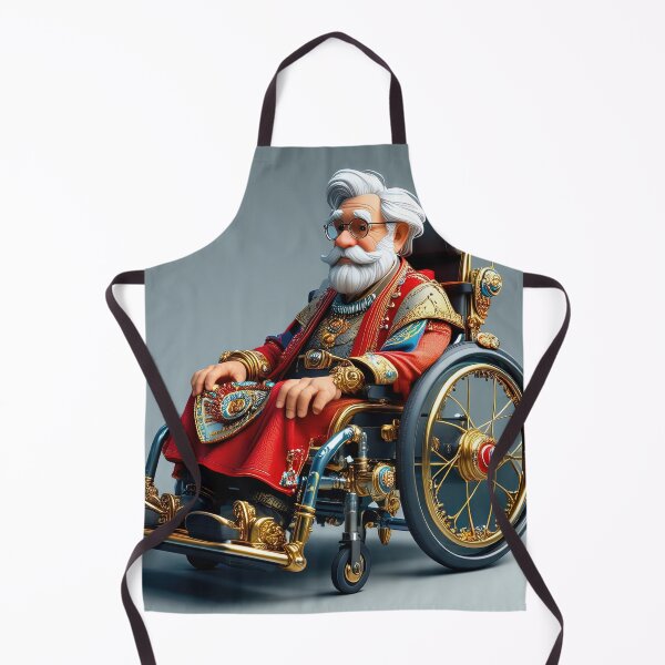 Item preview, Old Man riding a pimped Wheelchair designed and sold by Colin Bentham.