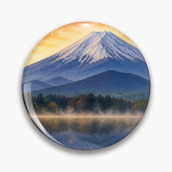Item preview, Mount Fuji with Shoji Lake designed and sold by HOMETOWN86.