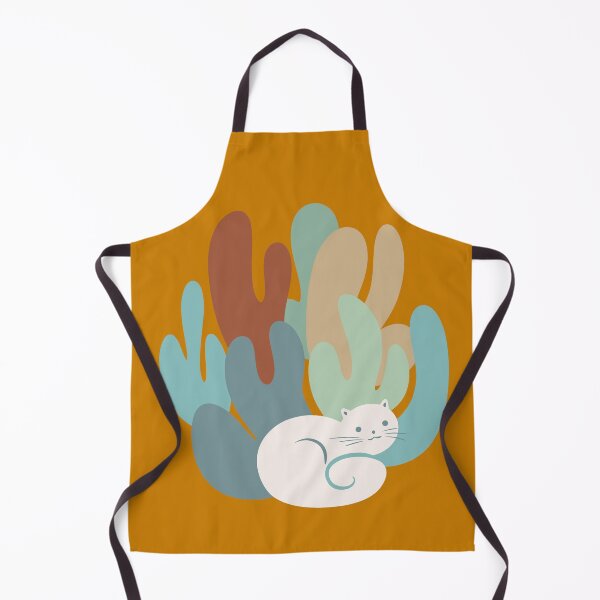 Item preview, Minimalist Cat And Cactus designed and sold by IvysCreativityHouse.