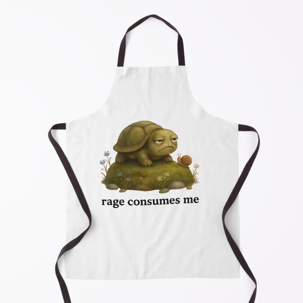 Item preview, Rage Consumes Me Grumpy Turtle designed and sold by SiarheiYur.