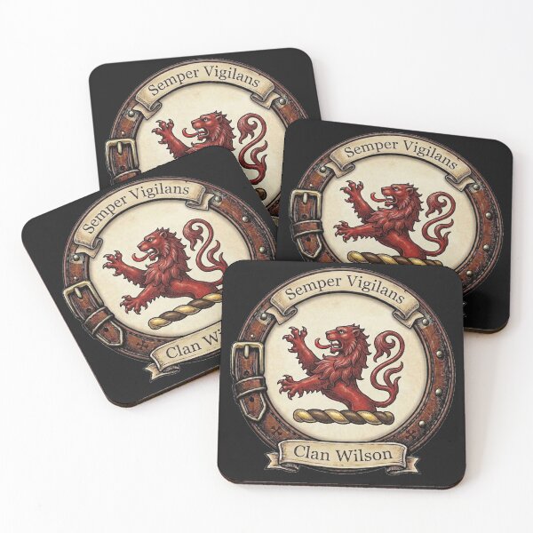 Item preview, Clan Wilson Crest designed and sold by BagTown Clans.