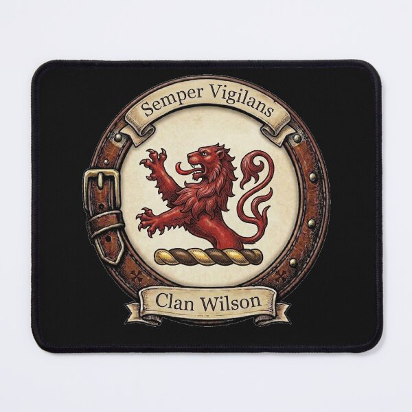 Artikelvorschau, Wappen des Clan Wilson entworfen und verkauft von BagTown Clans.