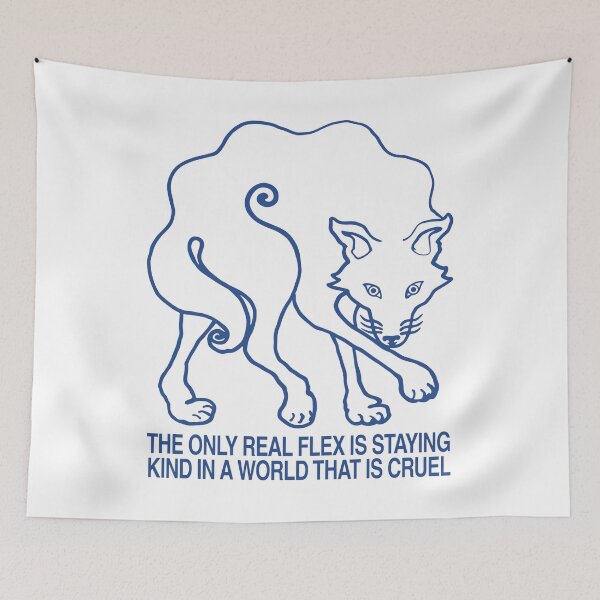 Item preview, The Only Real Flex Is Staying Kind In A World That Is Cruel designed and sold by cozygamerstore.